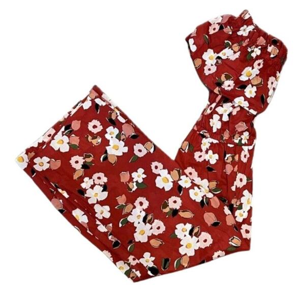 Kate Spade | Red Botanical Garden Jumpsuit w/ Pockets *OUT OF STOCK* | X-Small - Picture 11 of 13